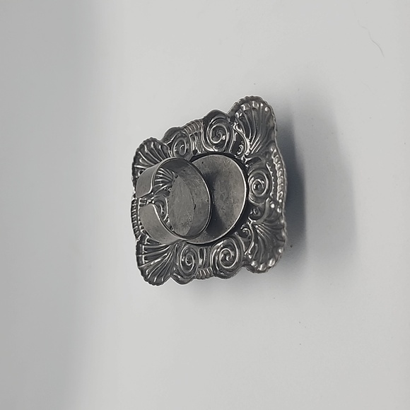 GASOLINE GLAMOUR FORTUNE TELLER RING GREEN AB OVAL - Picture 6 of 7